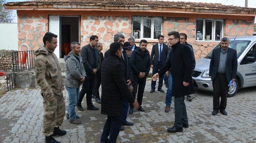 Tut Kaymakamı Kızılg&uuml;neş ziyaretlerini s&uuml;rd&uuml;r&uuml;yor