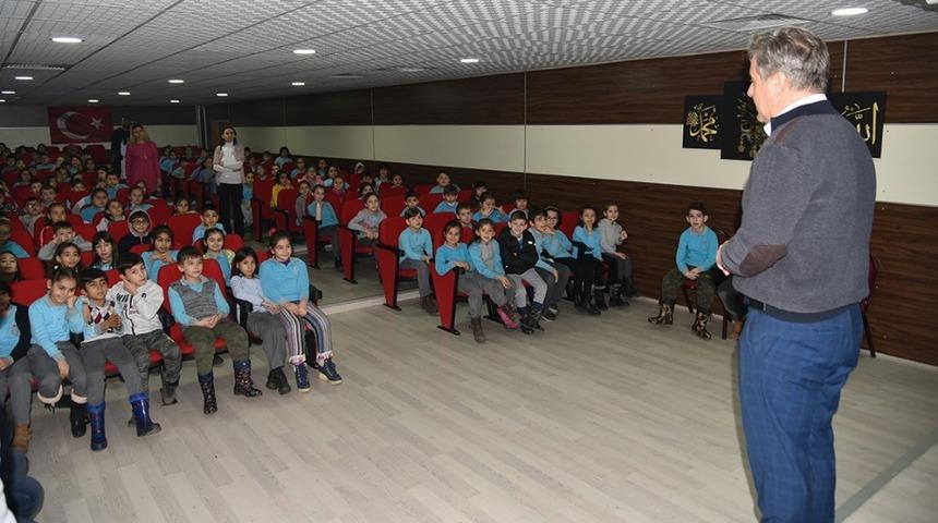 &Ccedil;orlu&rsquo;da &ouml;ğrencilere atık eğitimi