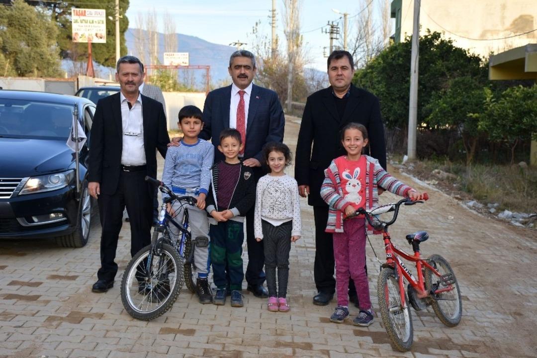 Nazilli Belediyesi&rsquo;nin Bozyurt&rsquo;a yatırımları s&uuml;r&uuml;yor