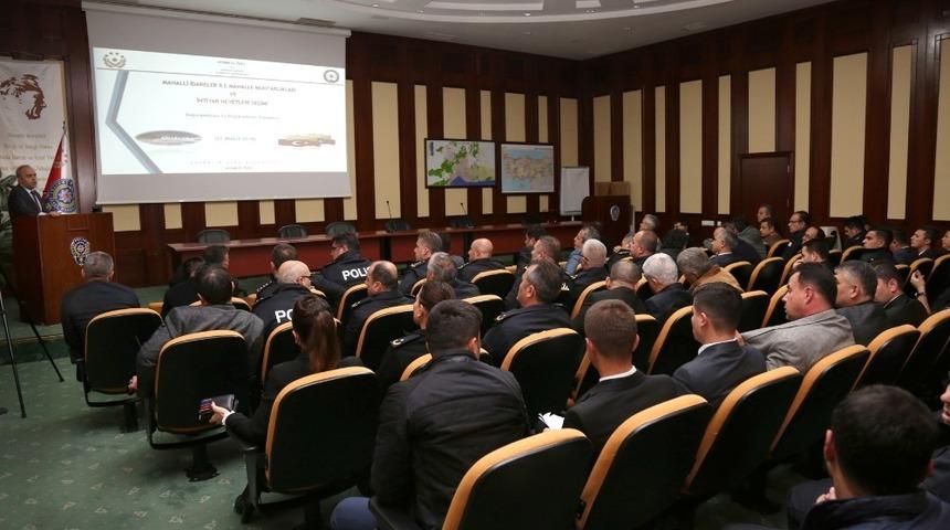 Antalya emniyetinden se&ccedil;im tedbirleri toplantısı