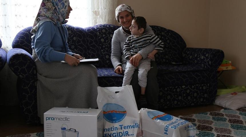 B&uuml;y&uuml;k&ccedil;ekmece Belediyesi minik Mehmet Ali&rsquo;ye nefes oldu