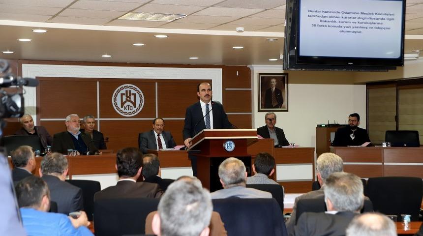 Başkan Altay iş adamlarıyla buluştu