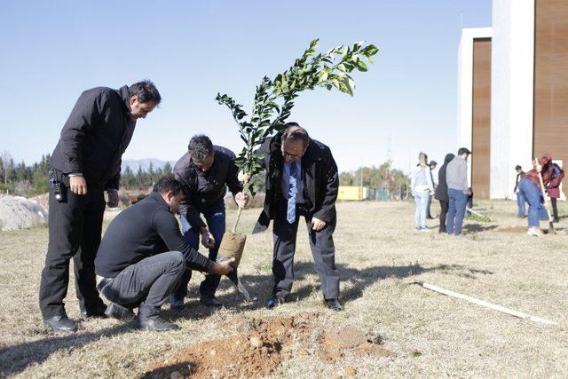 AÜ İletişim Fakültesi’nden ağaç dikme etkinliği