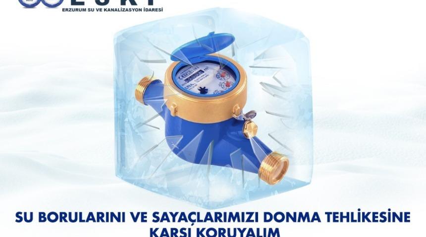 B&uuml;y&uuml;kşehir&rsquo;den &ldquo;su sayacı&rdquo; uyarısı