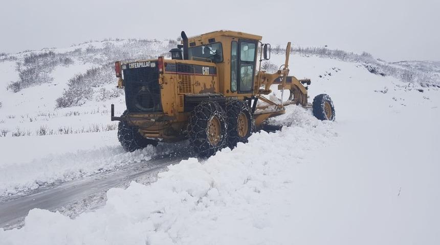 Bing&ouml;l&rsquo;de 107 k&ouml;y yolu ulaşıma a&ccedil;ıldı