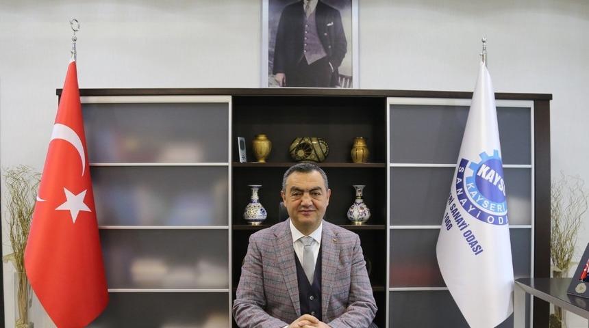 KAYSO Başkanı Mehmet B&uuml;y&uuml;ksimitci&rsquo;den yeni yıl mesajı