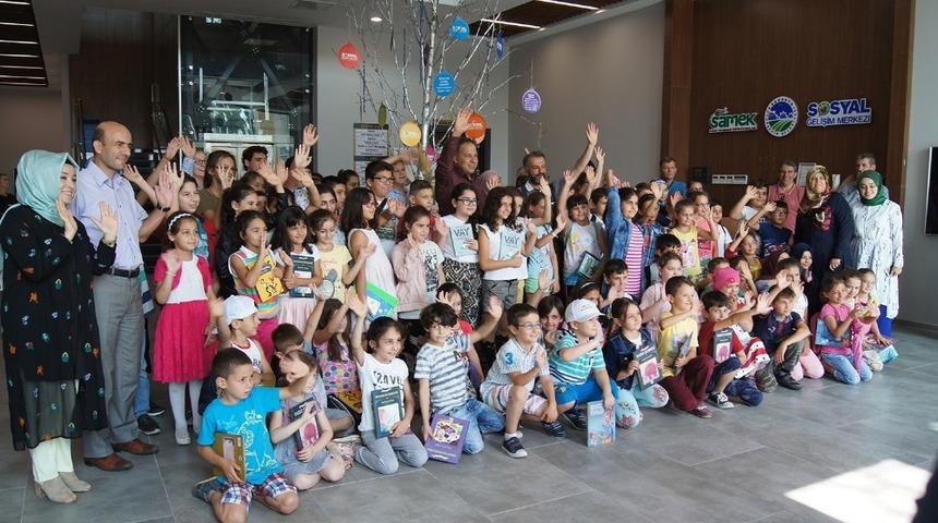 &Ccedil;ocuklara kitap sevgisi SGM ile aşılanıyor