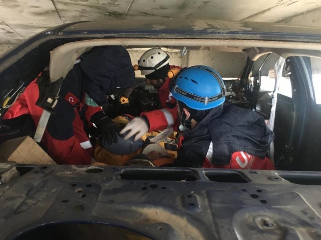 Ger&ccedil;eği aratmayan tatbikat