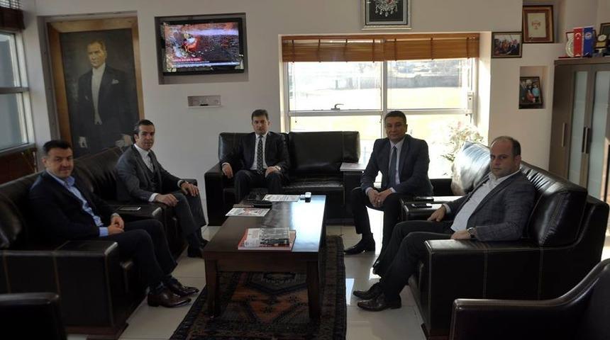 İl Milli Eğitim M&uuml;d&uuml;r Yardımcısı T&uuml;fek&ccedil;i&rsquo;den, Murat Eskici&rsquo;ye ziyaret
