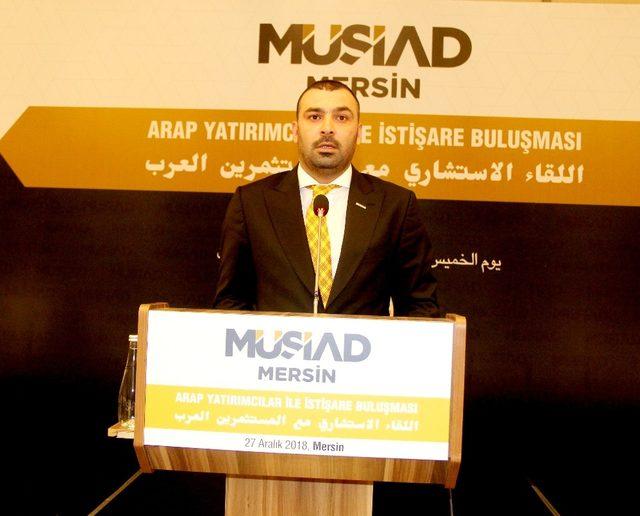 MÜSİAD Mersin, Arap İş Adamları ile bir araya geldi