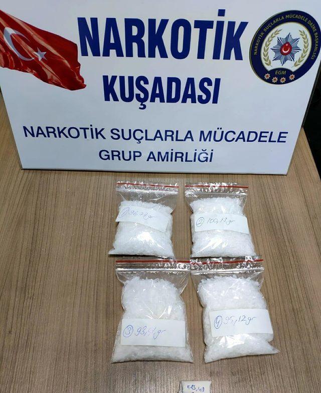 Kuşadası'ndaki uyuşturucu operasyonu şüphelilerinden 1'i tutuklandı