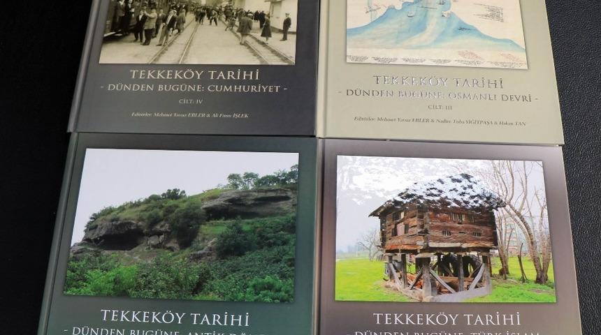 Tekkek&ouml;y tarihi kitaplaştırıldı