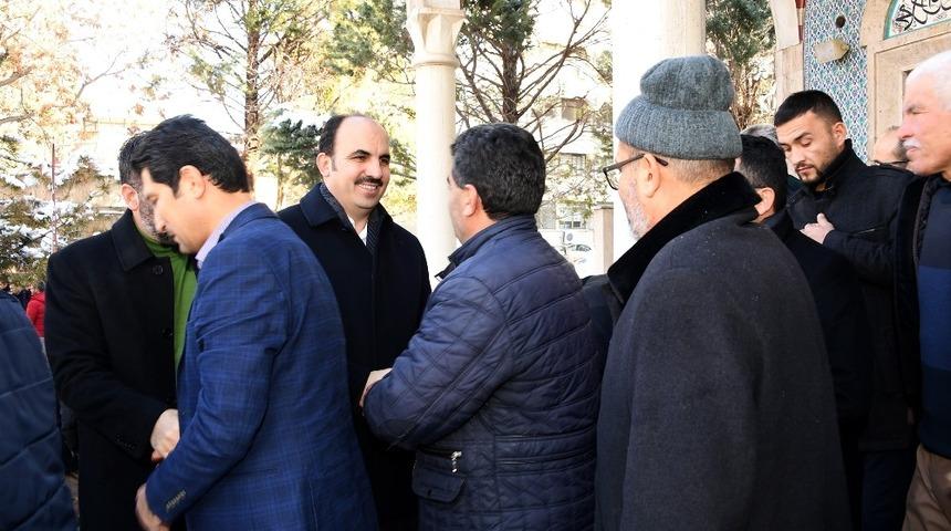 Başkan Altay, Belediye Camisinde vatandaşlarla buluştu