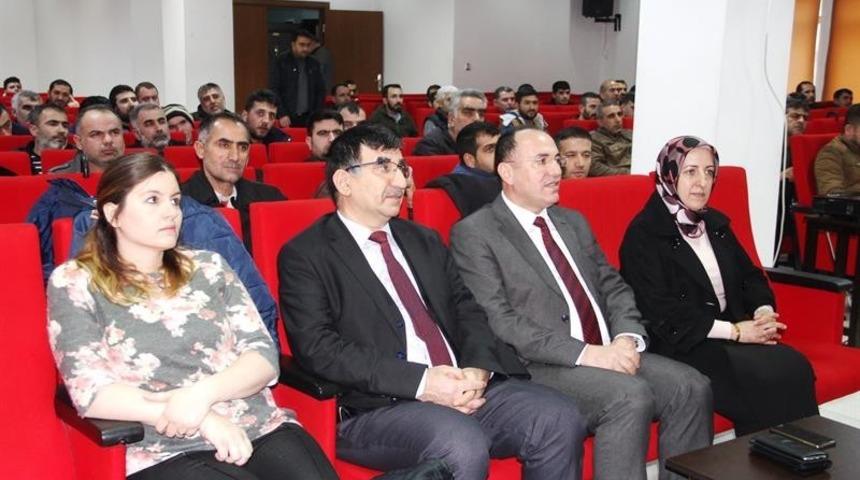 Fırıncılara hijyen eğitimi veriliyor