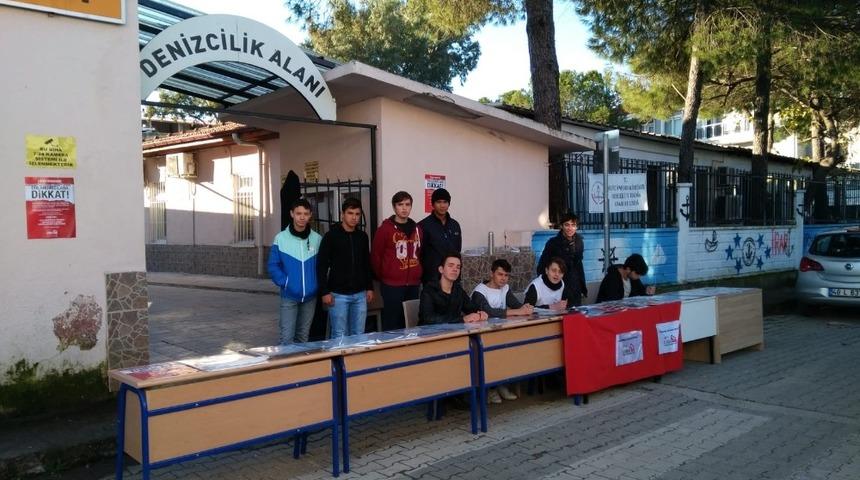 Lise &ouml;ğrencilerinden L&Ouml;SEV&rsquo;e destek