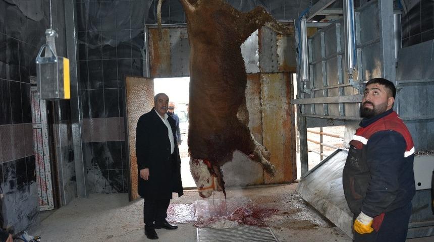 Tercan modern kesimhaneye kavuştu