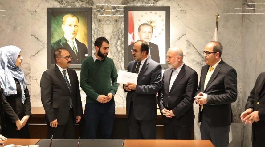 GA&Uuml;N&rsquo;l&uuml; &ouml;ğrenciler Yemen&rsquo;deki drama kayıtsız kalmadı