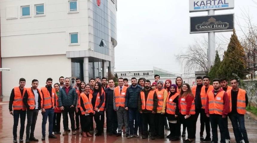 Oğuzeli &ouml;ğrencilerinden teknik gezi