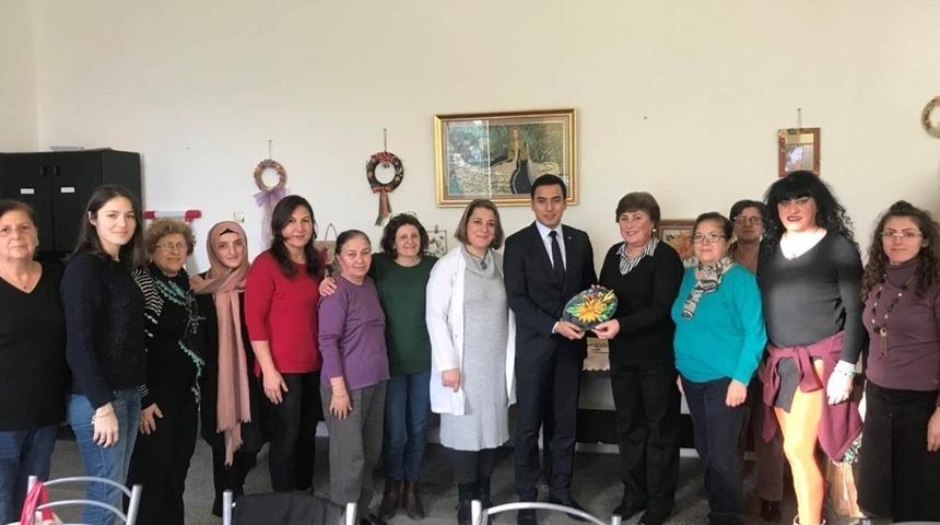 Kaymakam Uğuz, Halk Eğitimi ziyaret etti