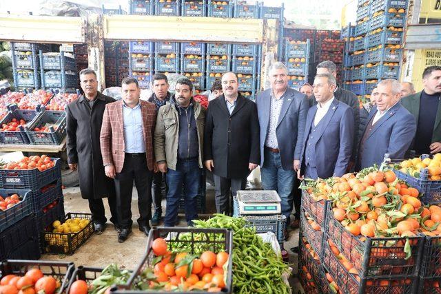 Harran’da çok amaçlı semt pazarının açılışı gerçekleştirildi