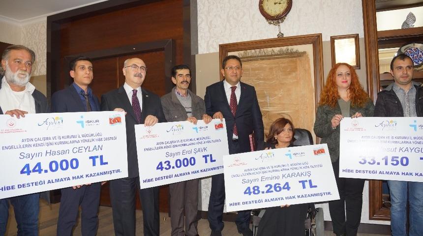 Aydın&rsquo;da hibe desteği ile iş sahibi oldular