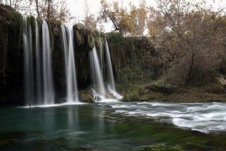 Düden Şelalesi kışın da turistlerin gözdesi  G1