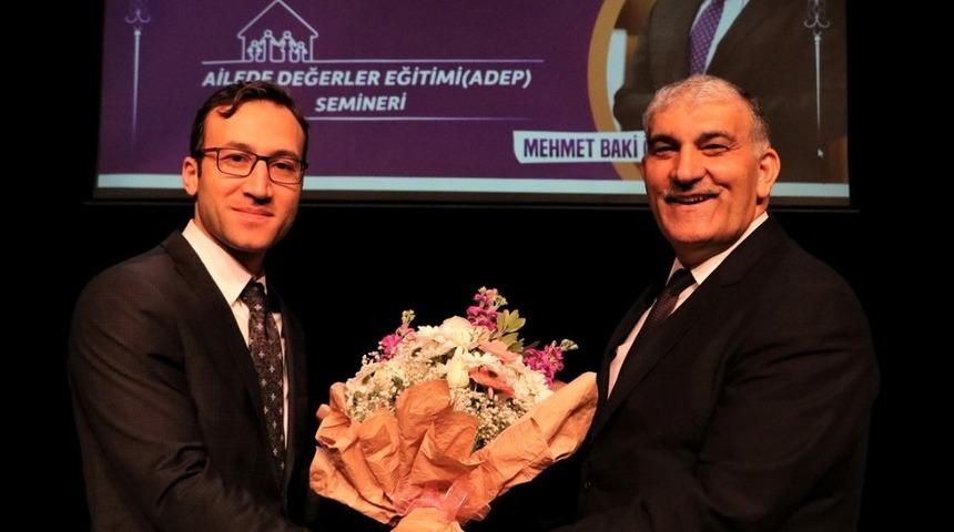 Ailede değerler semineri devam ediyor