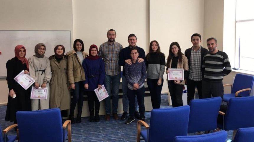 DPÜ-DİLMER’de sertifika heyecanı