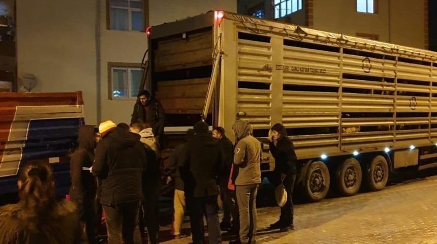 Sungurlu’da çiftçilere hibe hayvan dağıtıldı