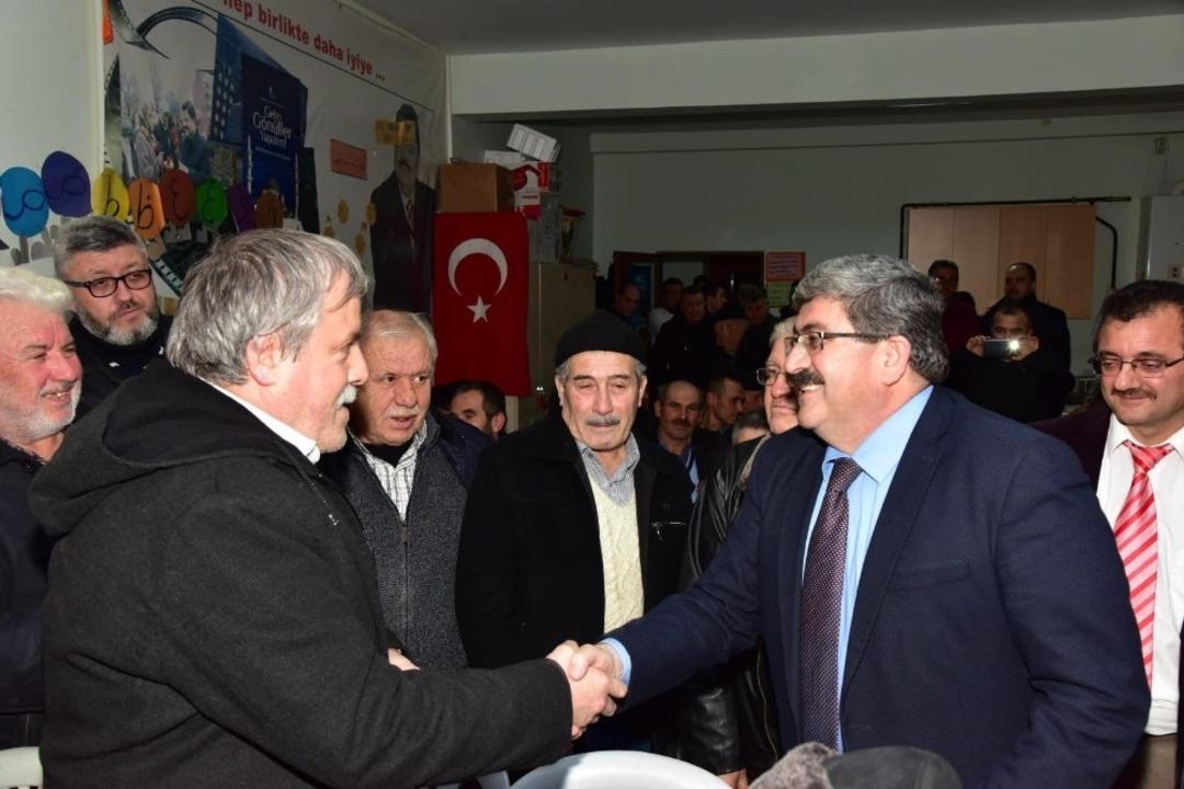 Başkan Can, mahalle sakinleriyle bir araya geldi