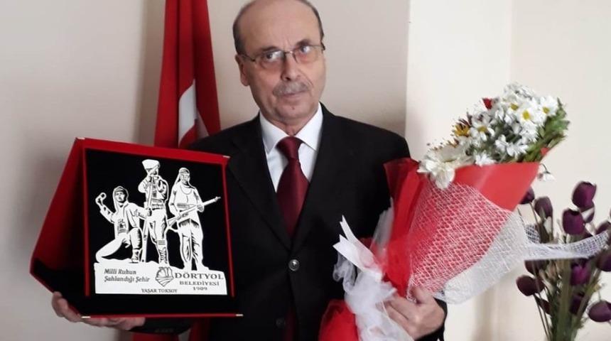 Eskişehirli sanat&ccedil;ı "D&ouml;rtyol İlk Kurşun Destanı" şiiri ile ikincilik &ouml;d&uuml;l&uuml; aldı