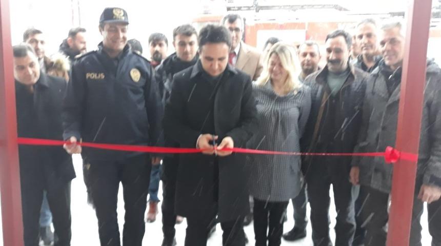 Kaymakam Dundar, iş yerinin a&ccedil;ılışına katıldı