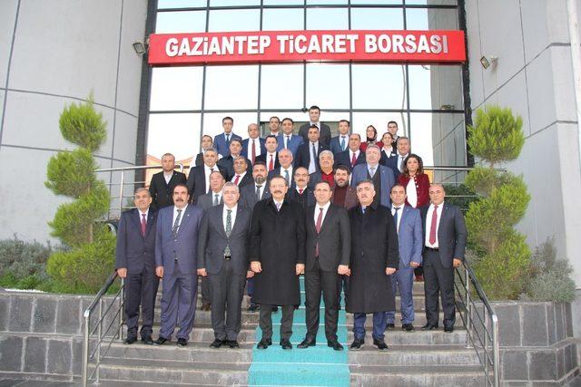 GTB, TOBB Başkanı Hisarcıklıoğlu’nu Ağırladı