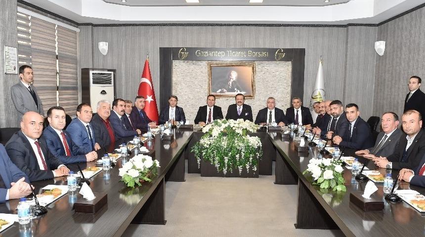 GTB, TOBB Başkanı Hisarcıklıoğlu&rsquo;nu Ağırladı