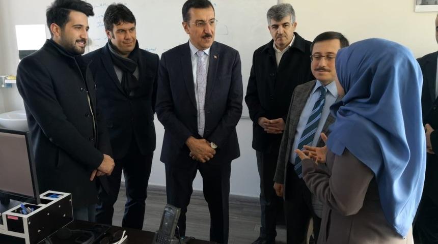 Milletvekili T&uuml;fenkci, Teknokent&rsquo;i ziyaret etti