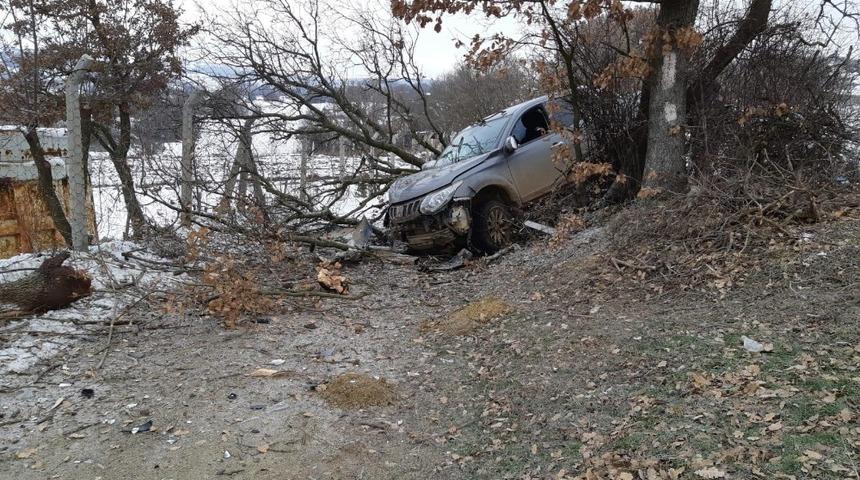 Tavşanlı&rsquo;da trafik kazası: 1 yaralı