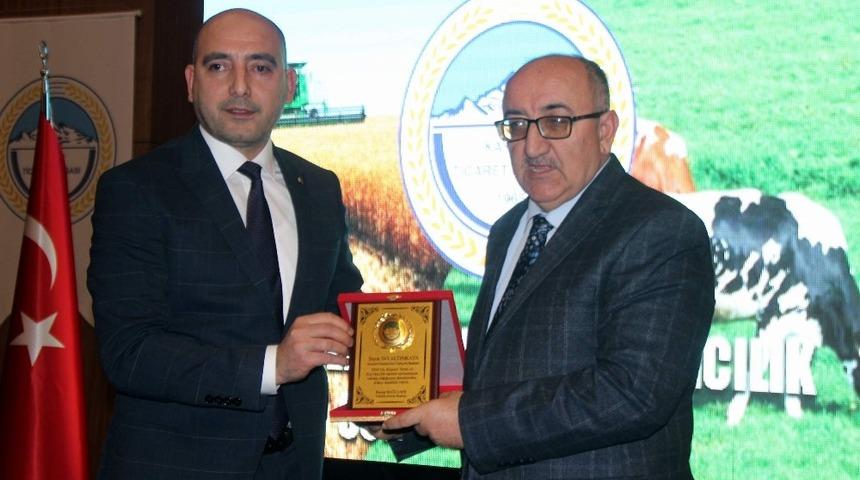 KTB Başkanı Bağlamış Kayseri&rsquo;nin tarım ve hayvancılık raporunu sundu