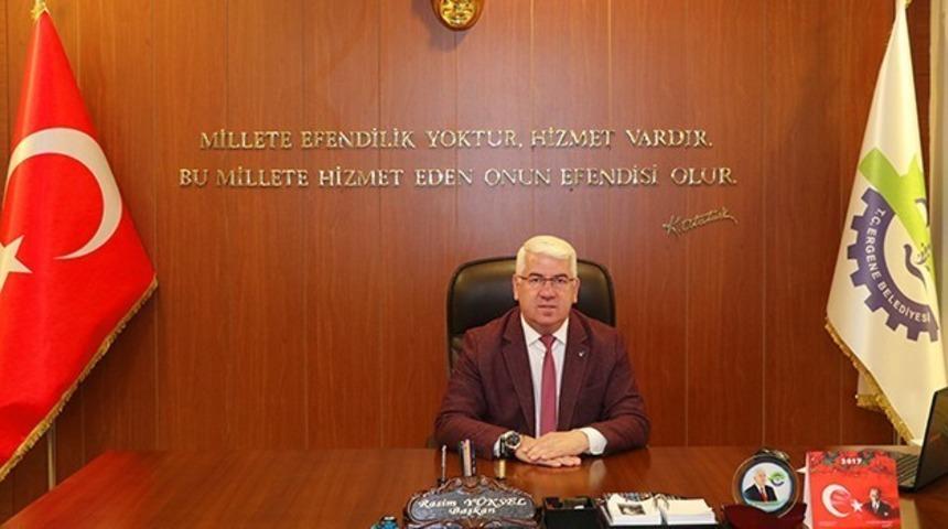 Başkan Y&uuml;ksel&rsquo;den yeni yıl mesajı