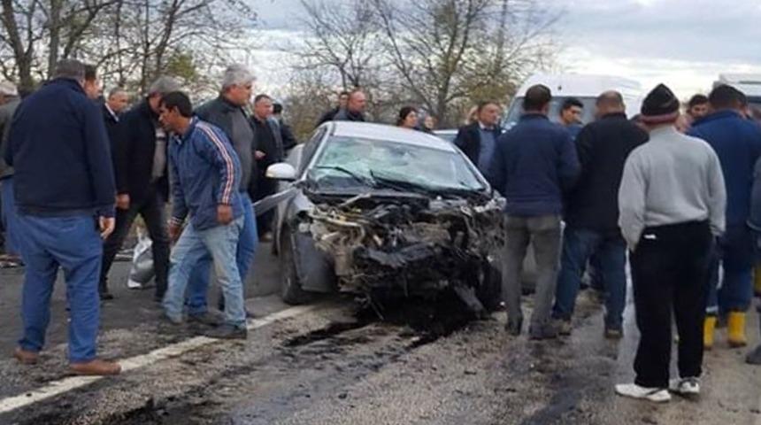 Adana’da trafik kazası: 1 ölü, 2 yaralı