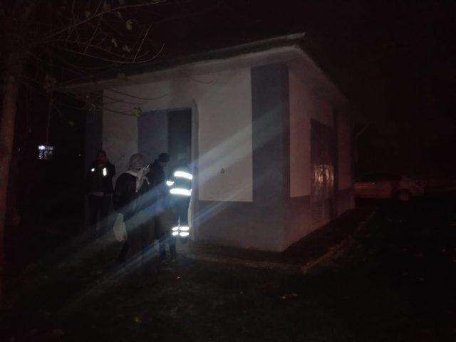 Yanan trafo merkezini itfaiye s&ouml;nd&uuml;rd&uuml; 2