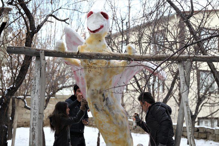 'Kardan canavar' ilgi odağı oldu  G3