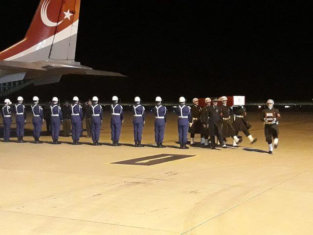 &Ccedil;ığda şehit olan Uzman &Ccedil;avuş Din&ccedil; in cenazesi Giresun da 2