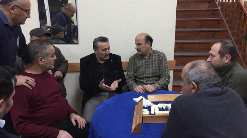 Başkan Tutal, &Ouml;z &Ccedil;elik İş Sendikasında vatandaşlarla buluştu