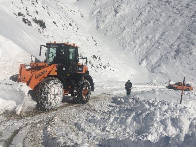 Adıyaman’da kapalı yolları açmak için hummalı çalışma