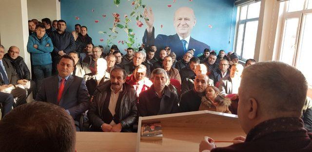 MHP Kayseri Milletvekilleri Develi’yi Ziyaret Etti