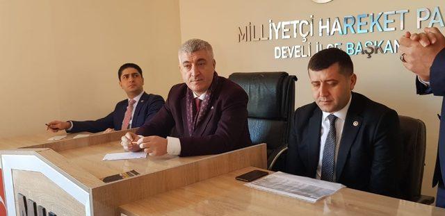 MHP Kayseri Milletvekilleri Develi’yi Ziyaret Etti