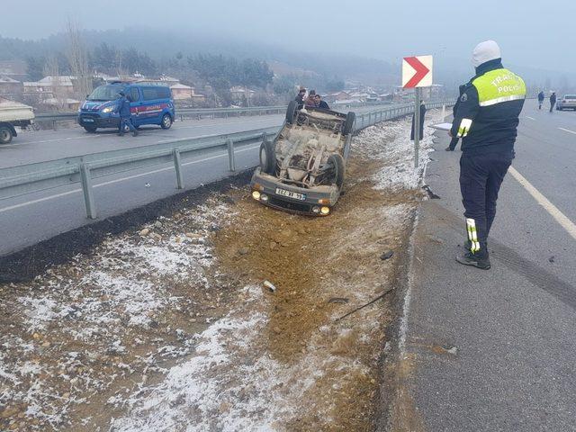 Gediz’de trafik kazası: 6 yaralı