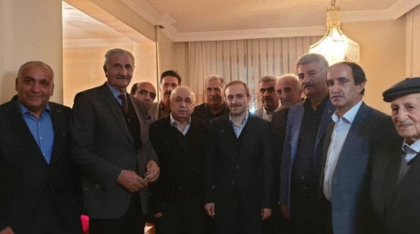 Başkan Epcim, Erdoğan ailesine misafir oldu