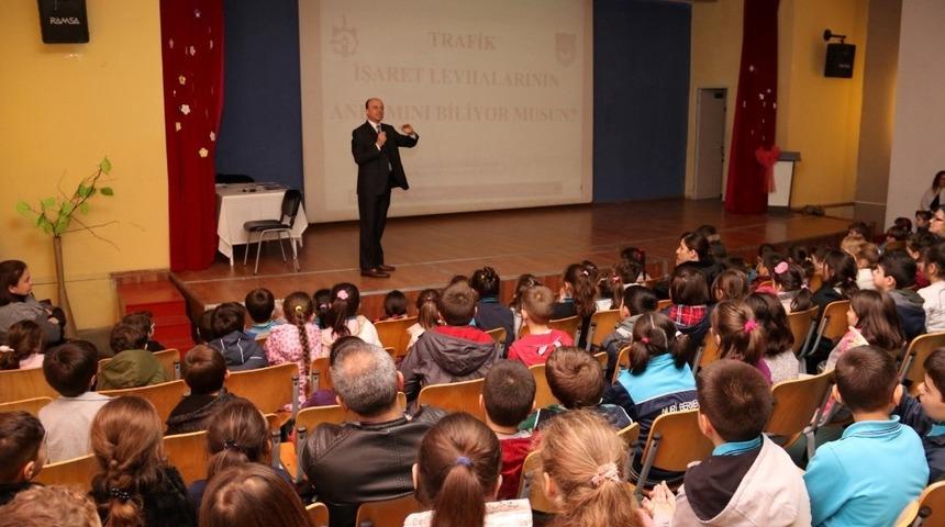 &Ccedil;ocuklar trafikte daha eğitimli