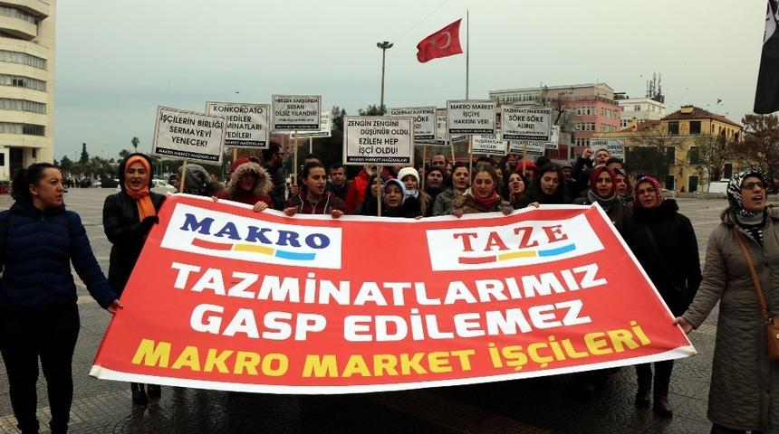 İşten &ccedil;ıkartılan &ccedil;alışanlar tazminatları i&ccedil;in y&uuml;r&uuml;d&uuml;